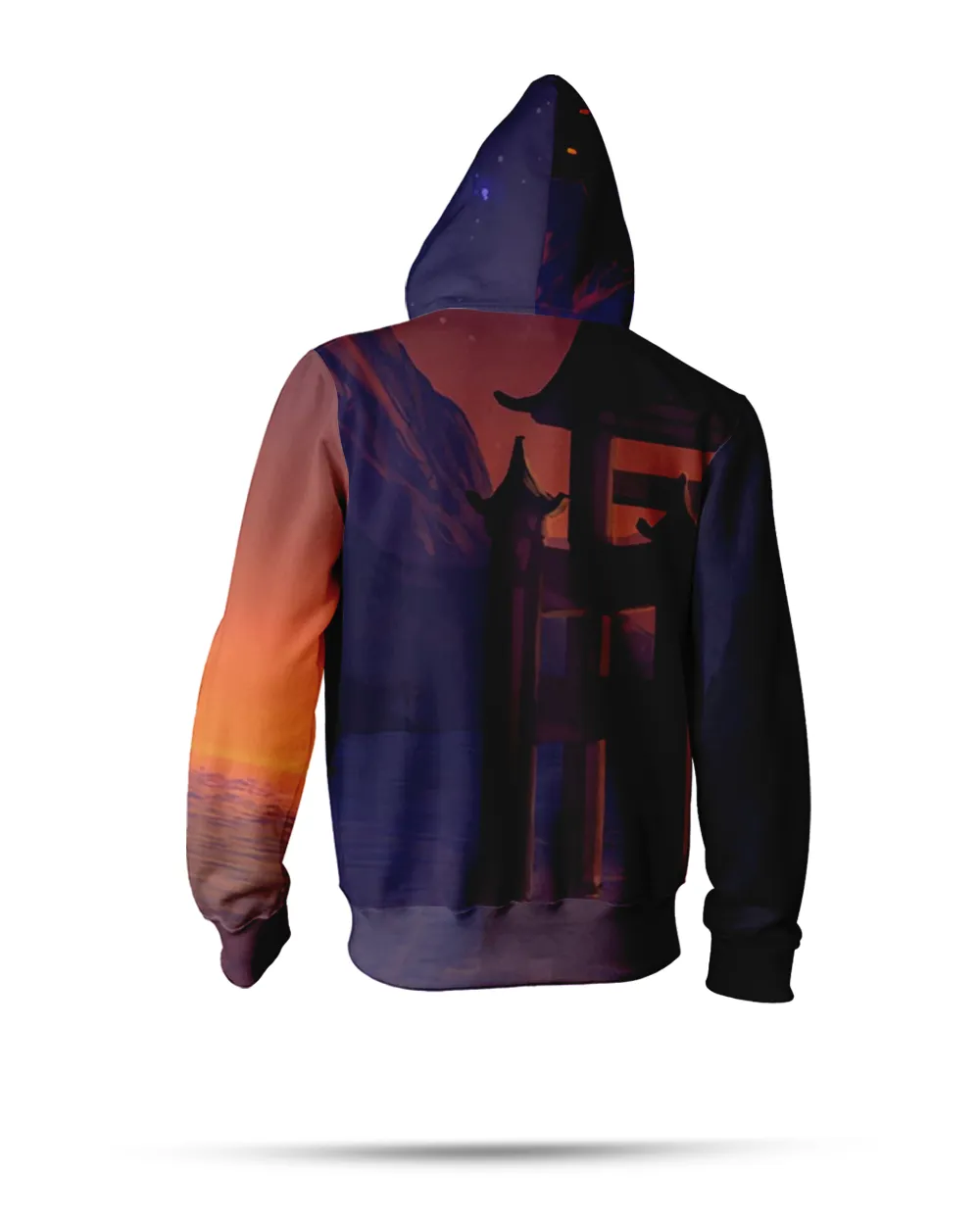 2909 - AOP Zip Hoodie 2