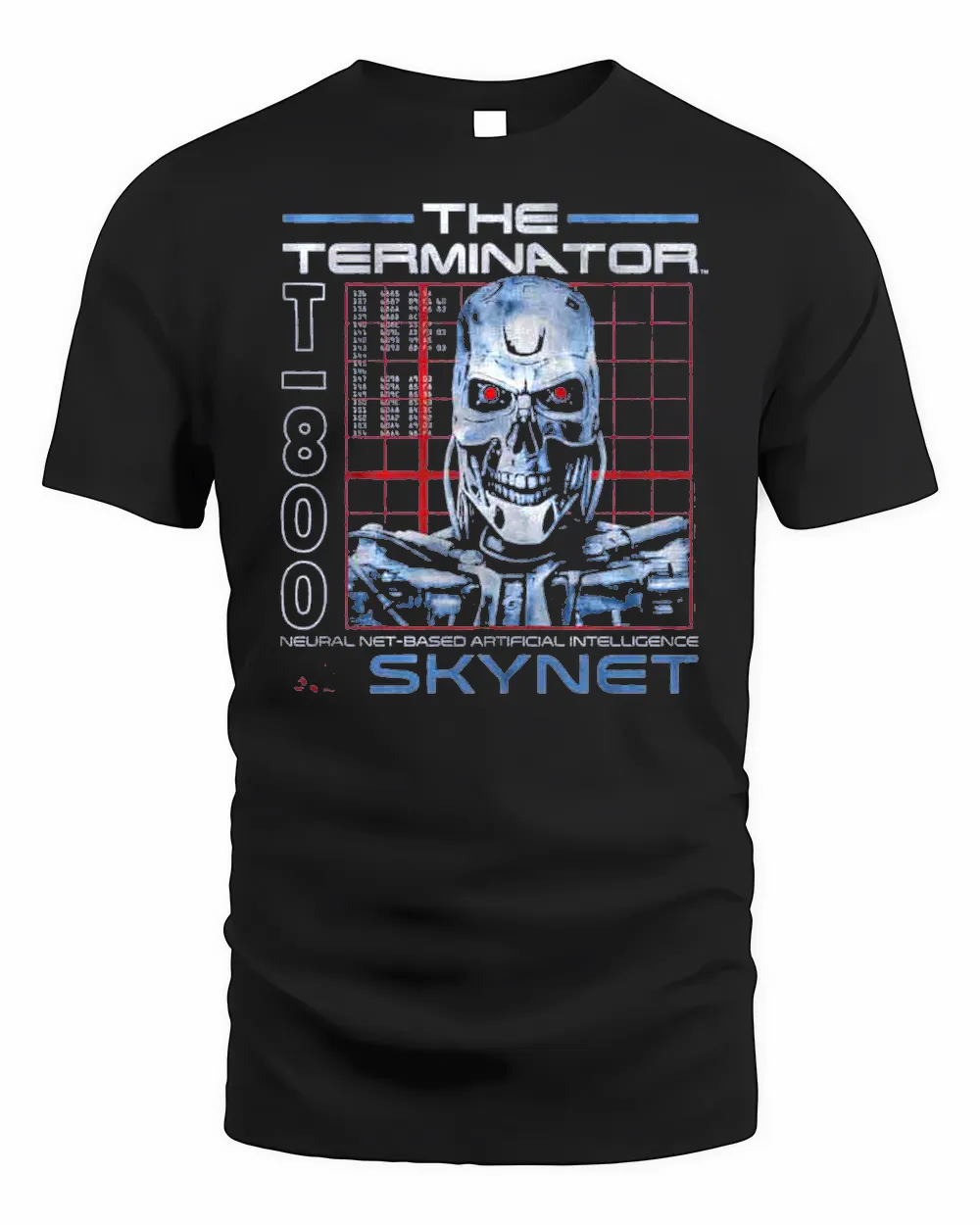 Terminator Skynet Endoskeleton T-Shirt — Officially Licensed Terminator Merch | AuthenticFanGifts