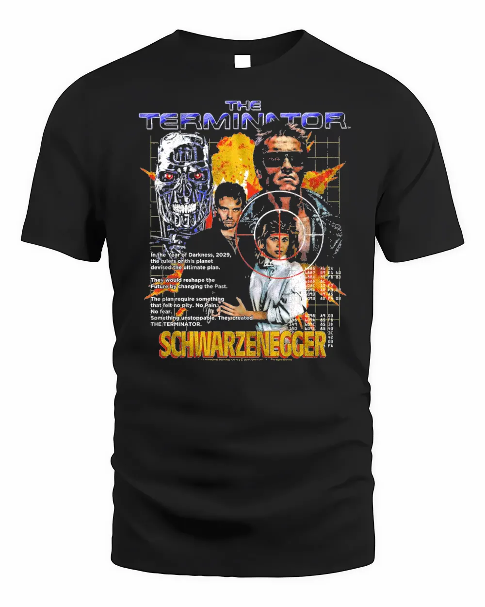 Terminator Year of Darkness T-Shirt — Officially Licensed Terminator Merch | AuthenticFanGifts