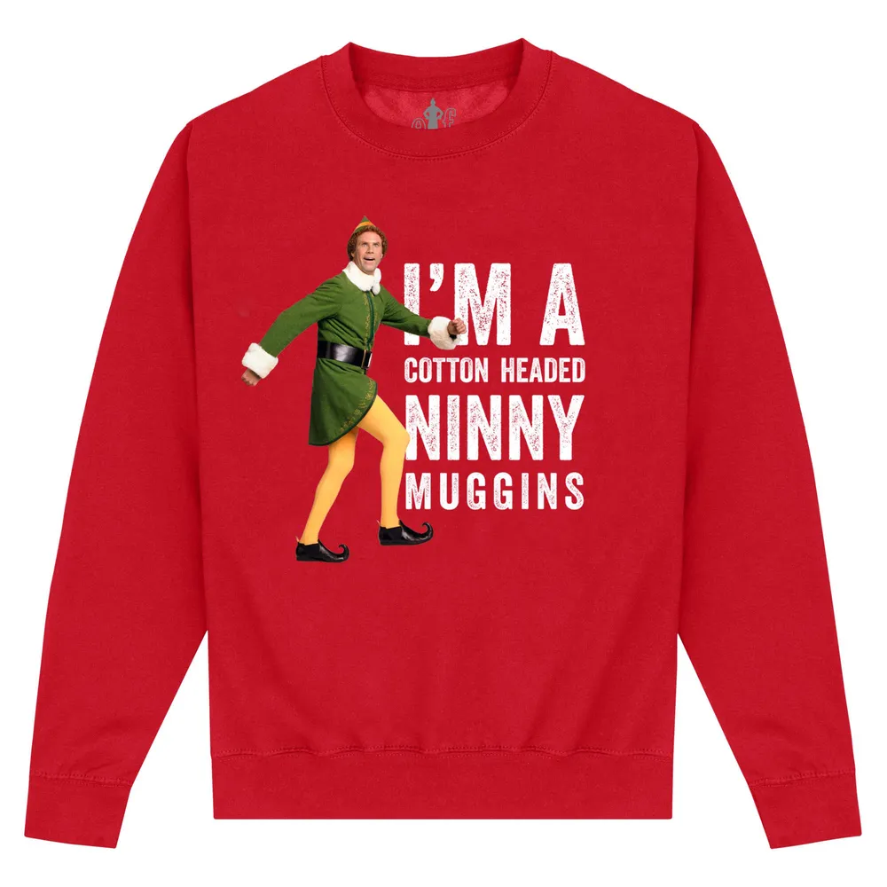 Officially Licensed Warner Bros. Elf - Elf Ninny Muggins Unisex Sweatshirt