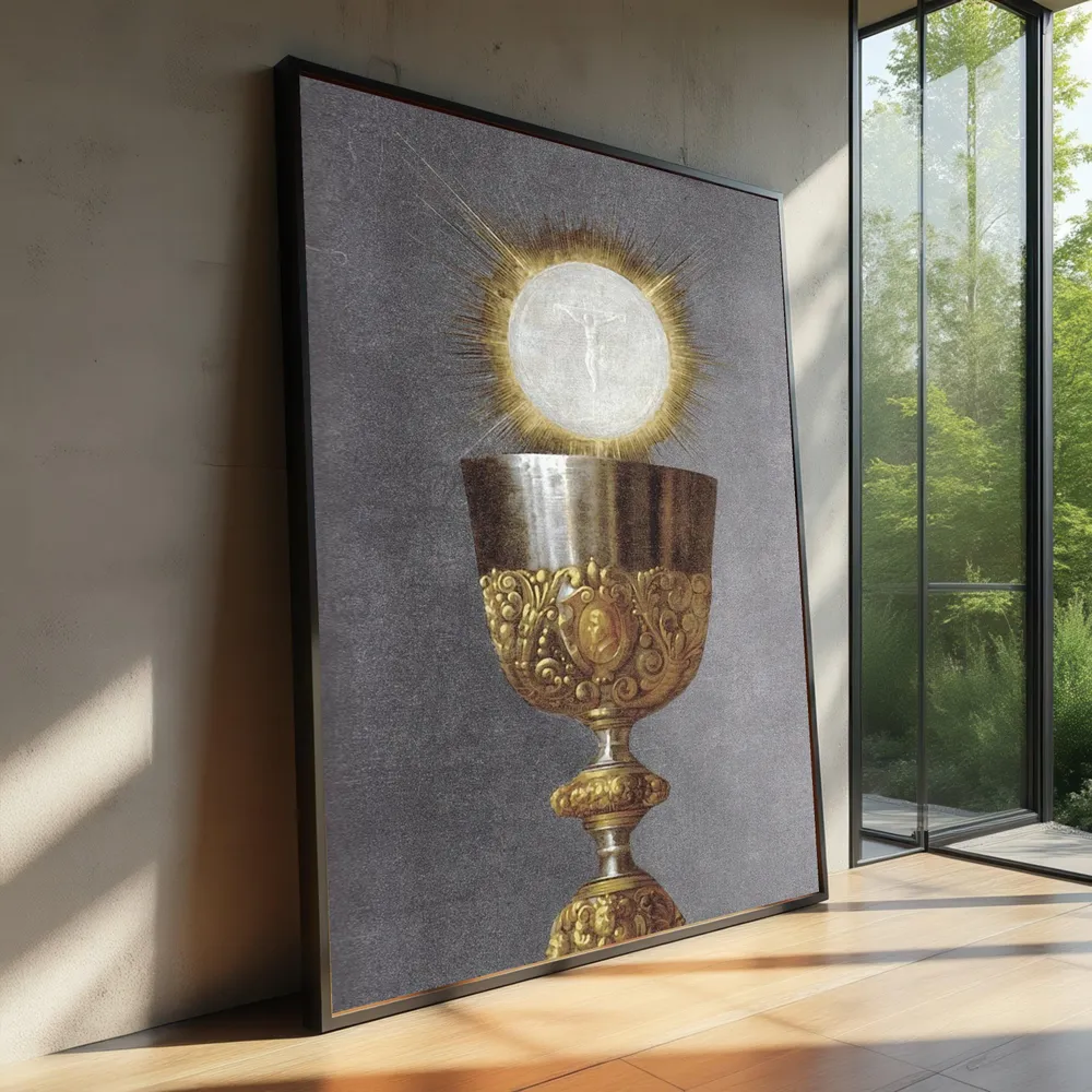 Catholic Eucharist Wall Art Canvas
