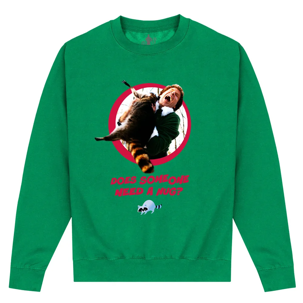 Officially Licensed Warner Bros. Elf - Elf Need A Hug Unisex Sweatshirt