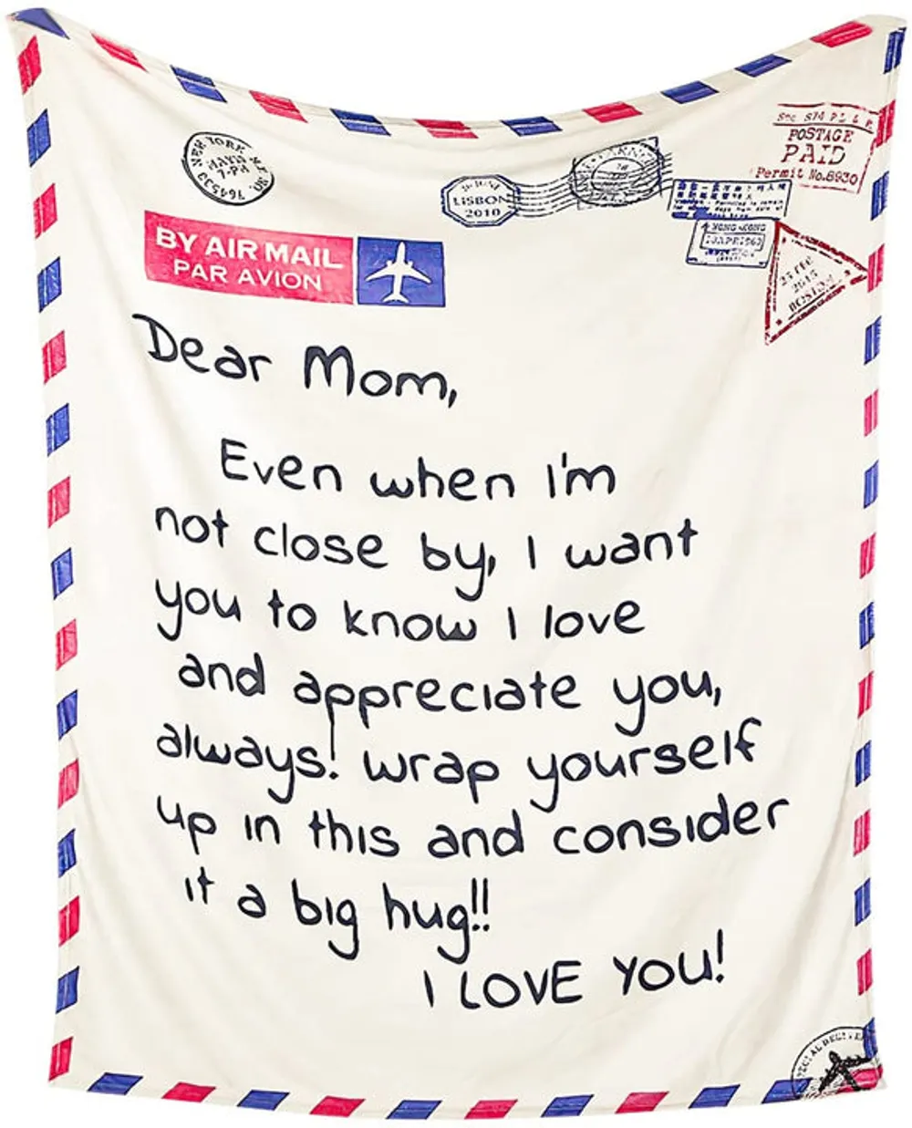 I love you, Mom - Mothers Day Blankets
