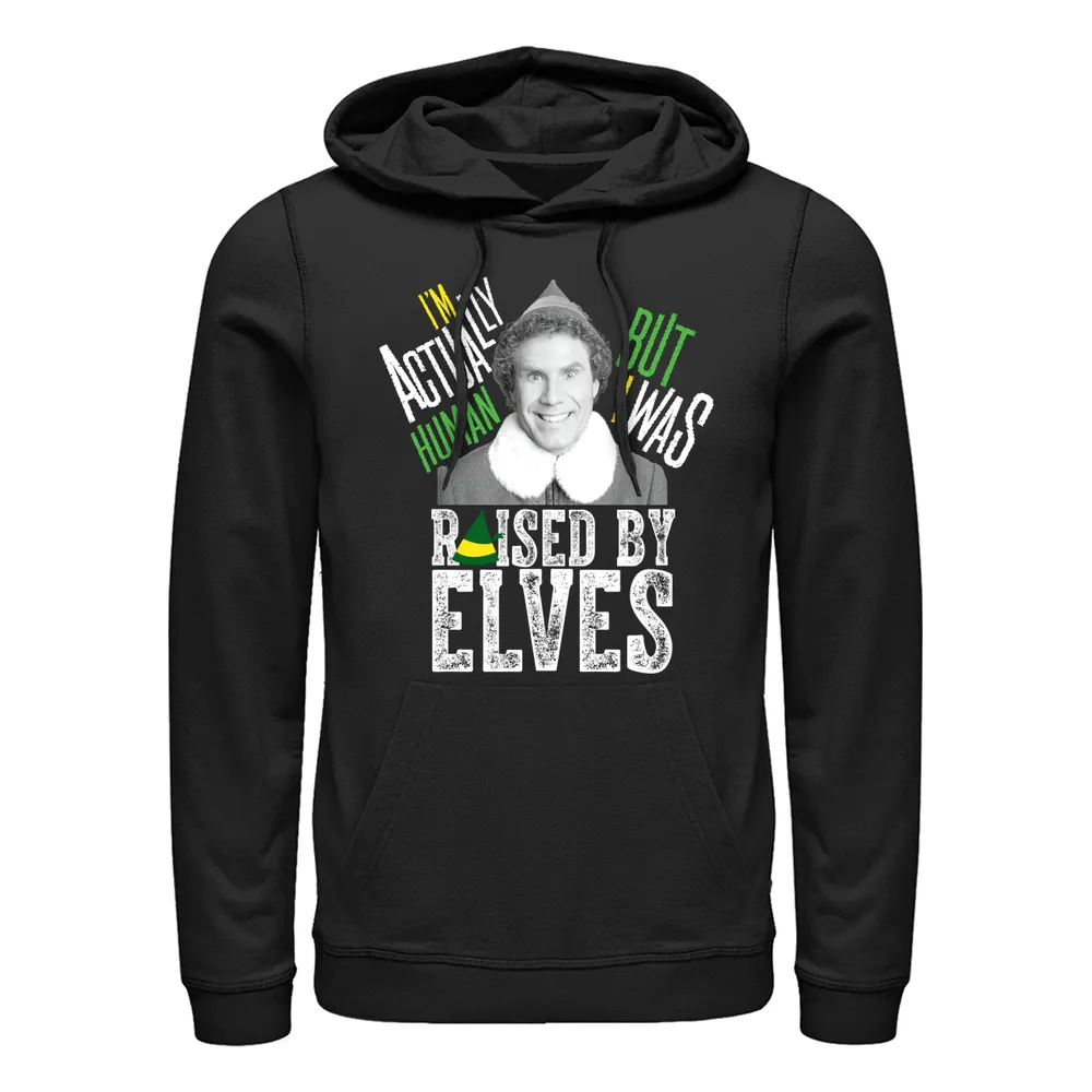 Officially Licensed Warner Bros. Elf - Elf 'I'm Actually Human' Unisex Hoodie