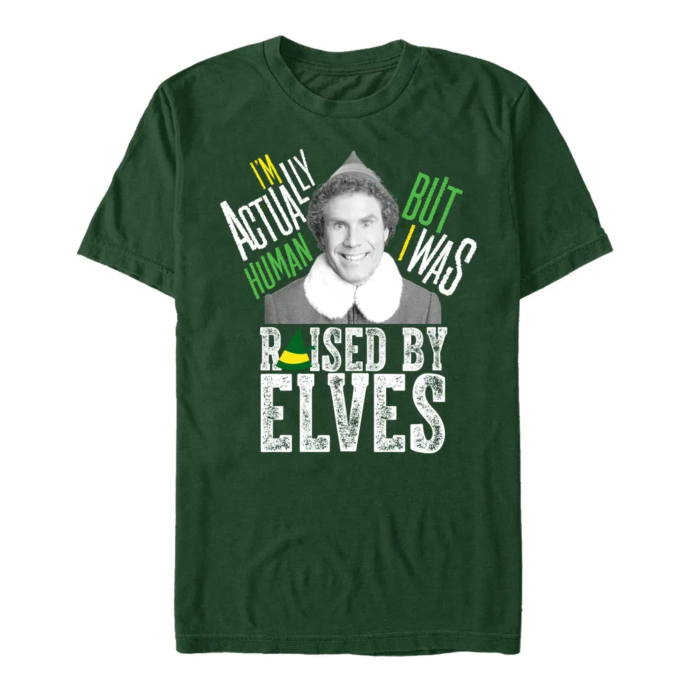 Officially Licensed Warner Bros. Elf - Elf 'I'm Actually Human' Unisex Crew neck