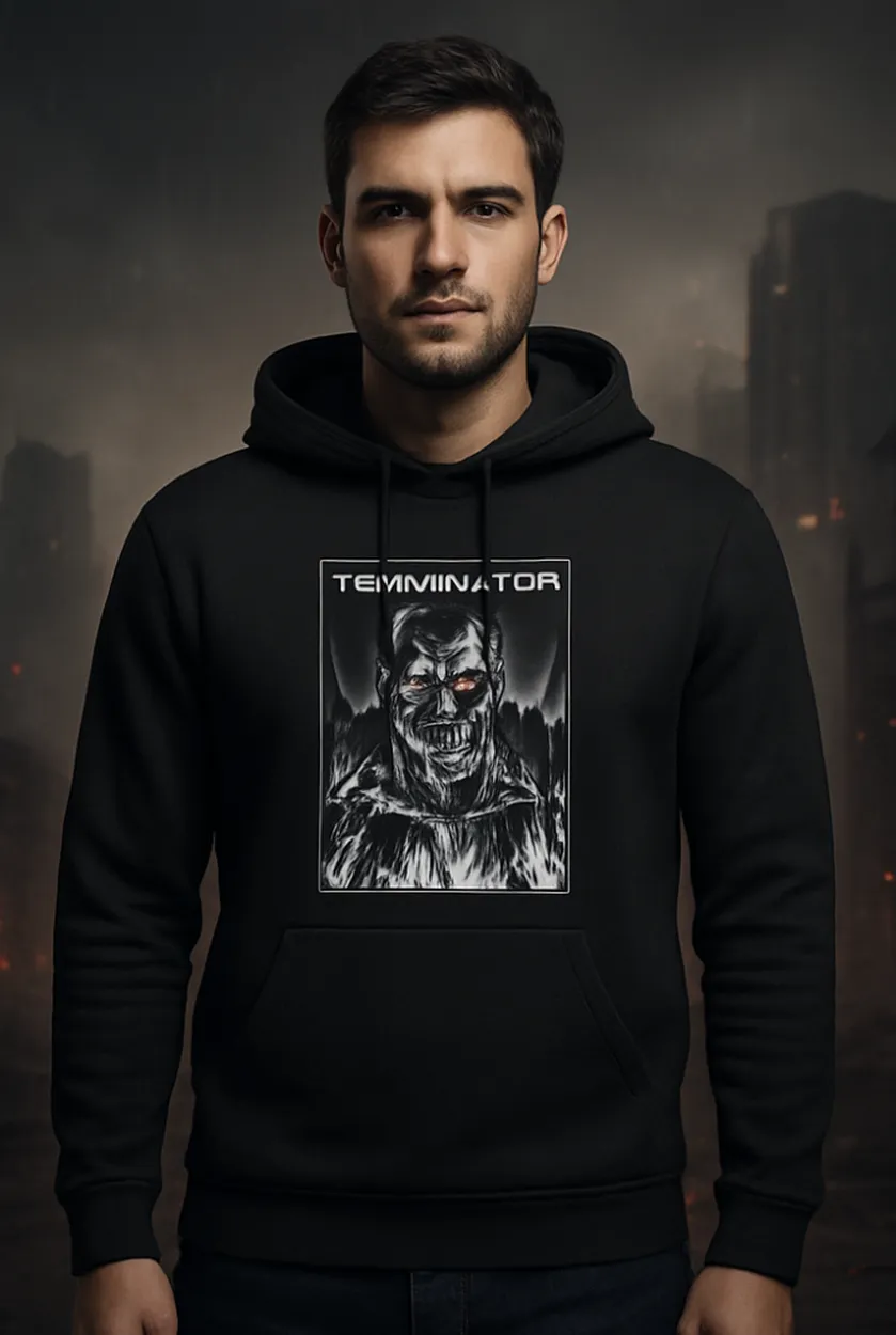 Terminator Logo Classic T-Shirt — Officially Licensed Terminator Merch | AuthenticFanGifts