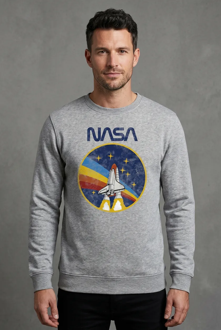 NASA Insignia Sweatshirt — Officially Licensed NASA Merch | AuthenticFanGifts