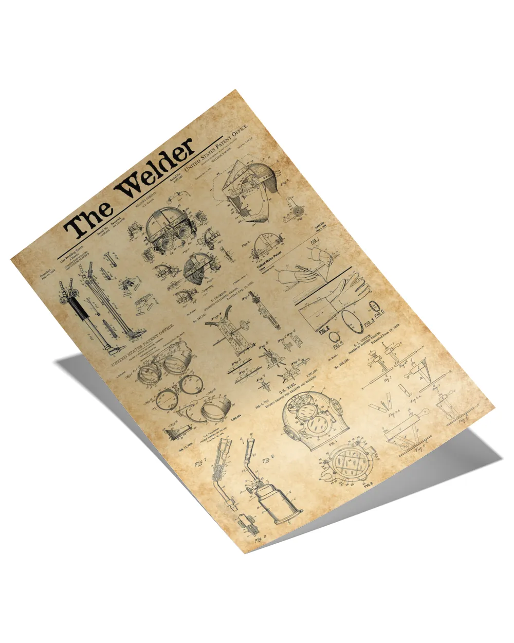 The Welder Patent Poster