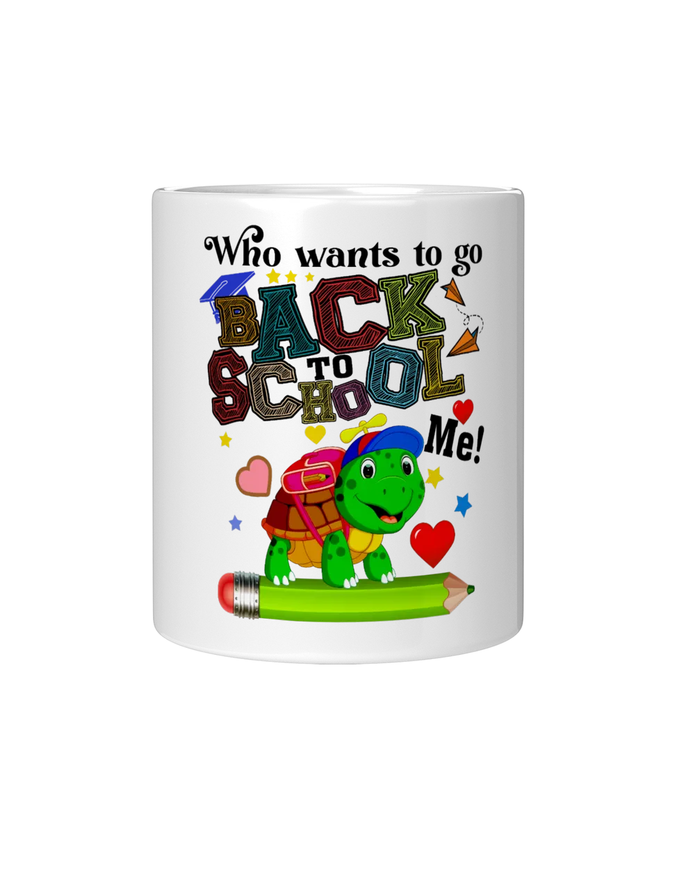 Who wants to go Back to School Magic Mug black 11oz
