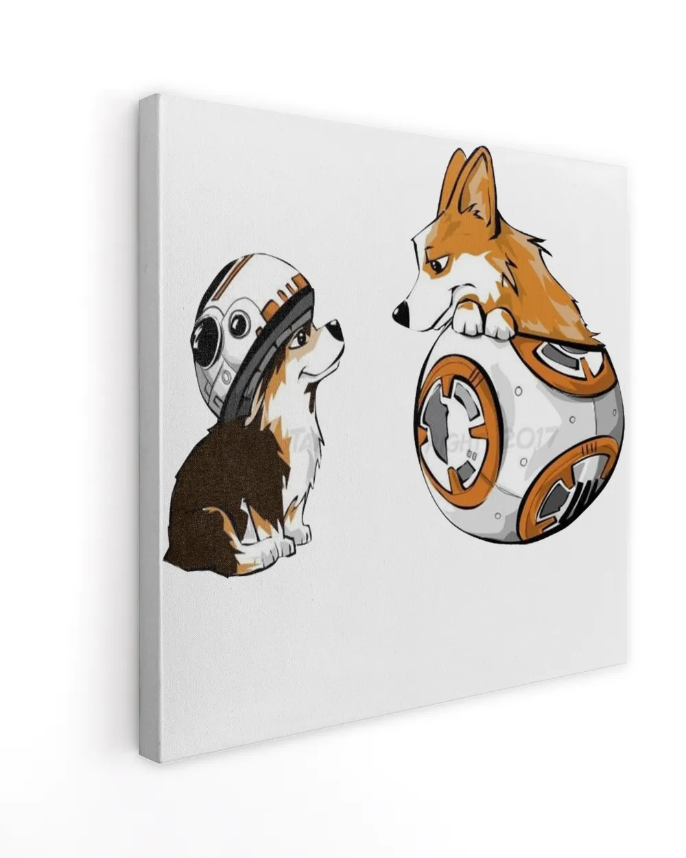 corgi cutes cartoon