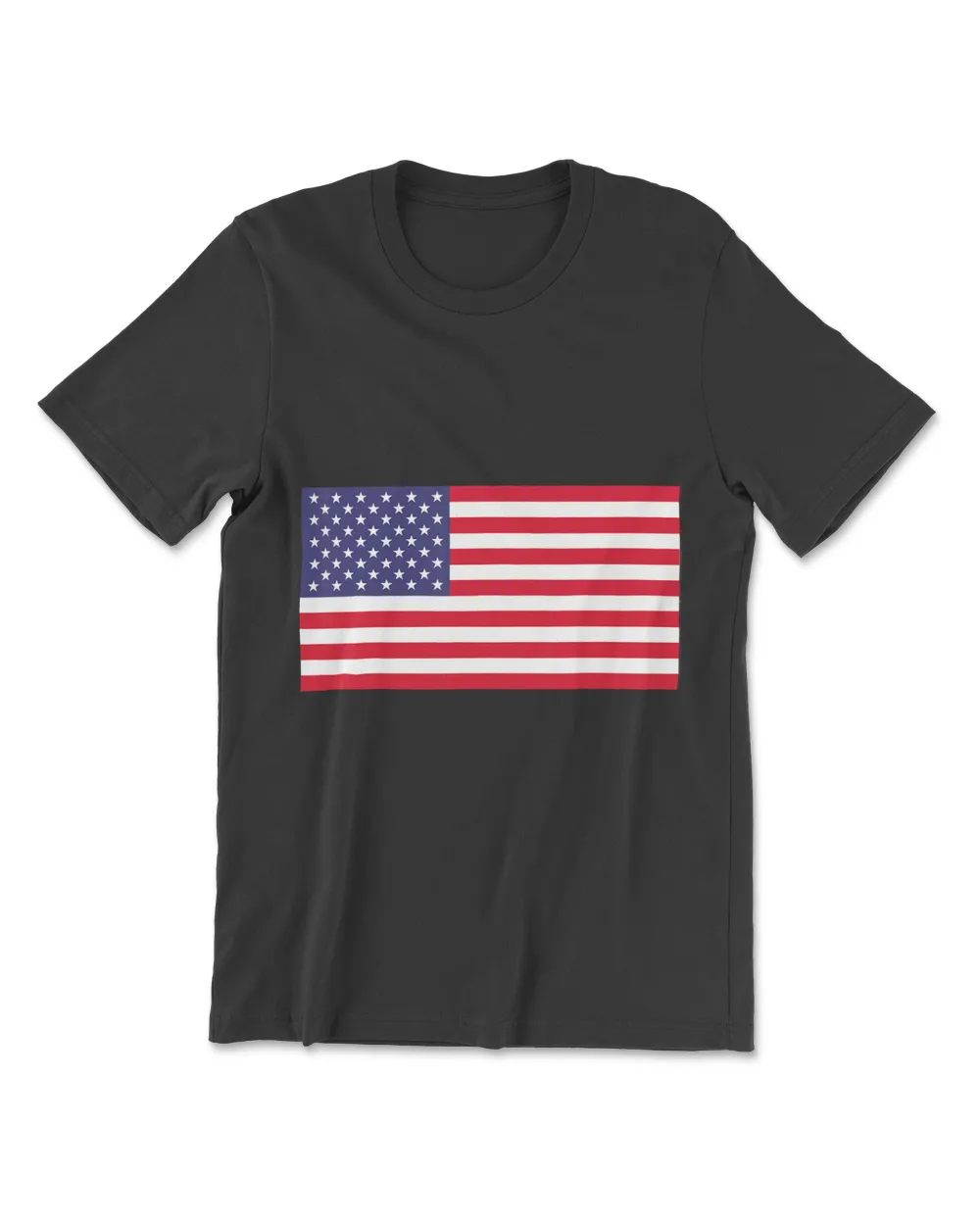 Patriotic American Flag Thank You T-Shirt