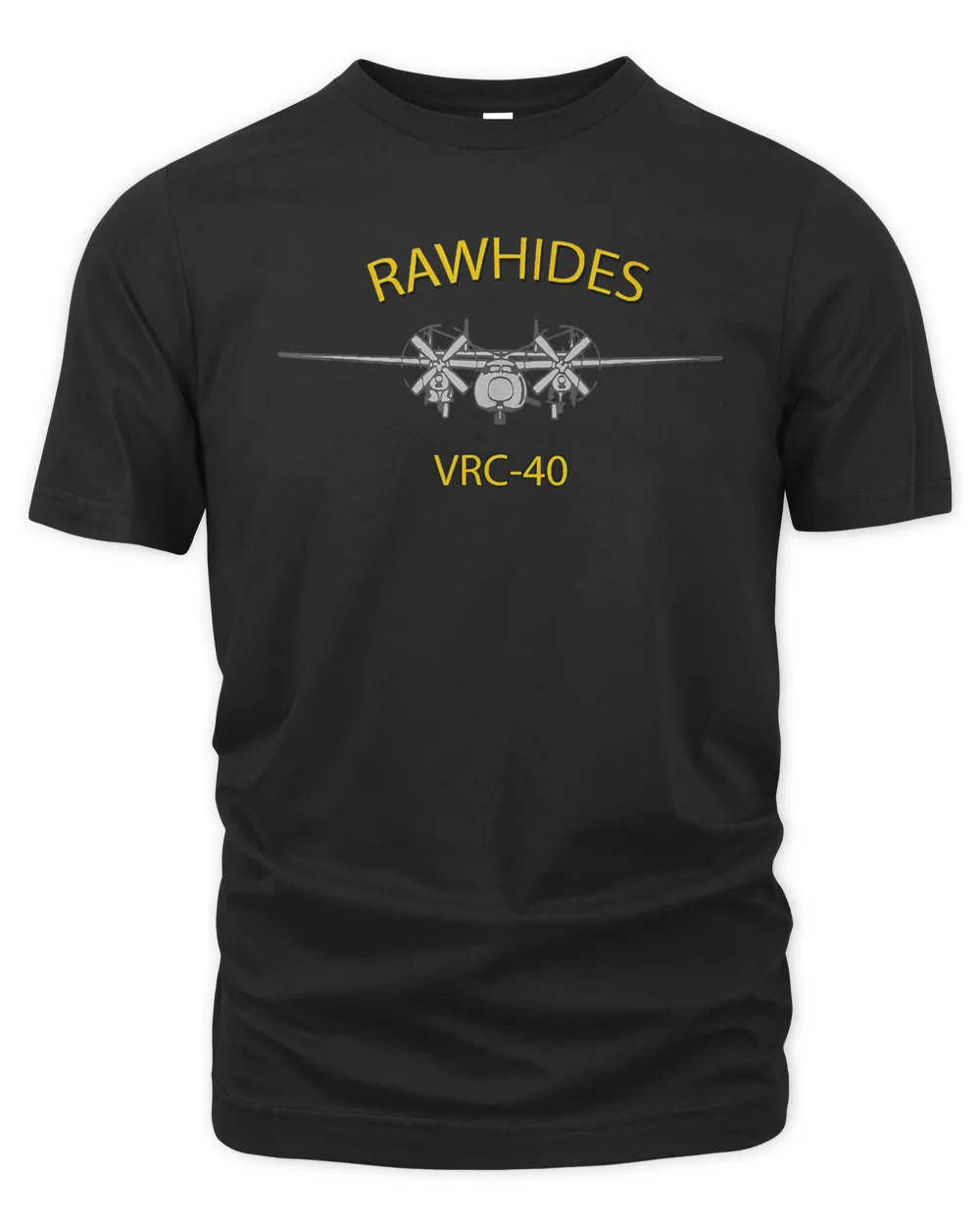 VRC-40 Rawhides C-2 Greyhound Airplane Squadron T-shirt