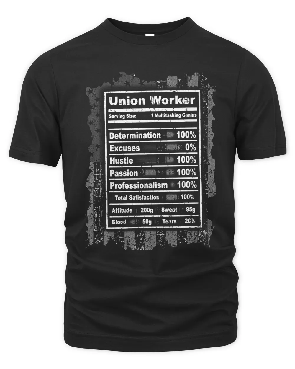 American union workers pros facts tee tshirt