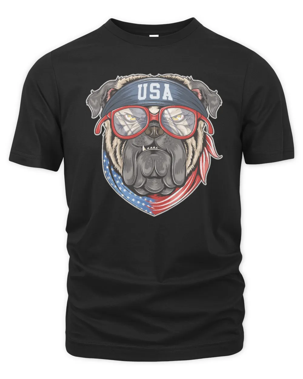 Dog American Bulldog USA Coll Design 356 paws