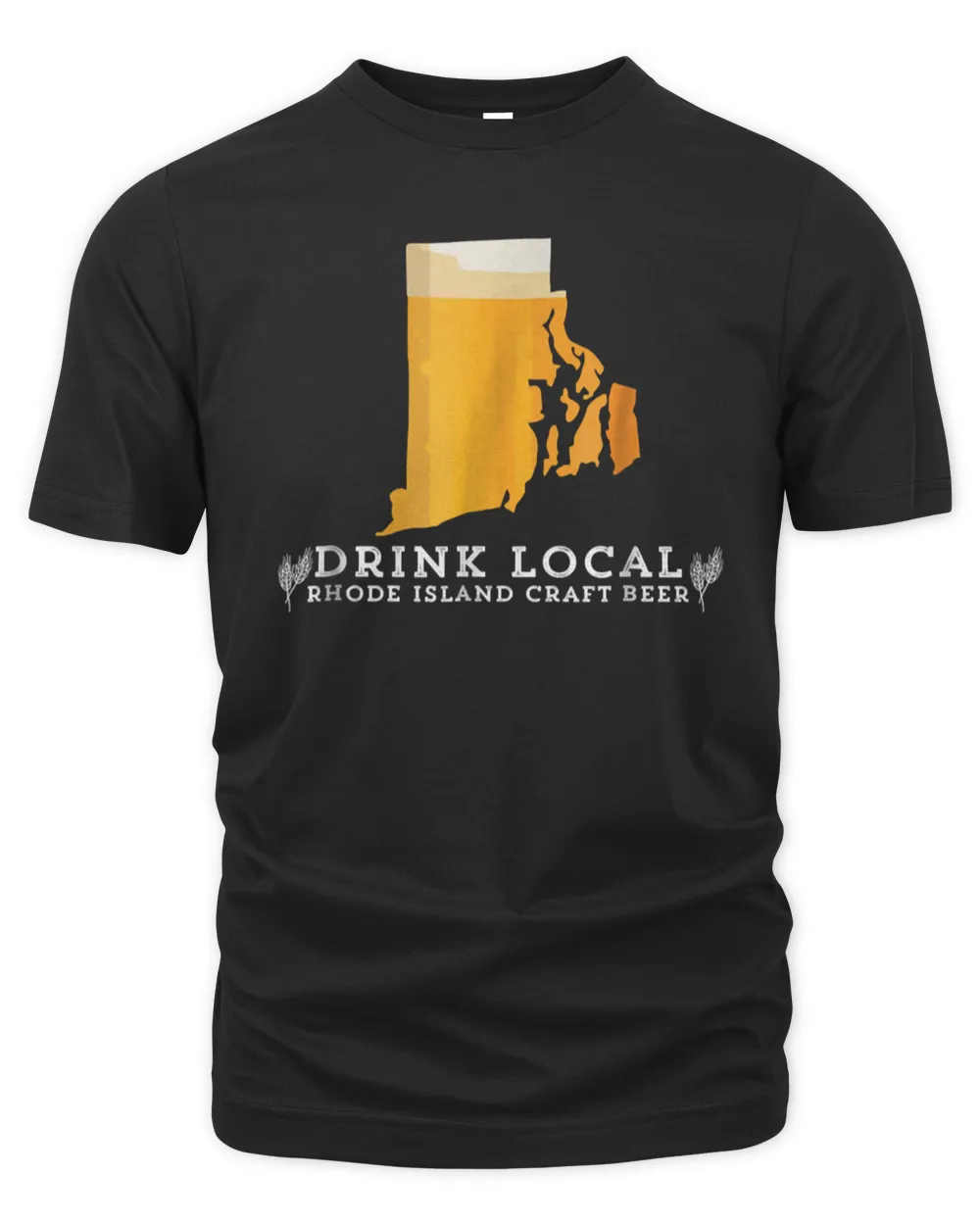 Drink Good Local Craft Beer Rhode Island T Shirt