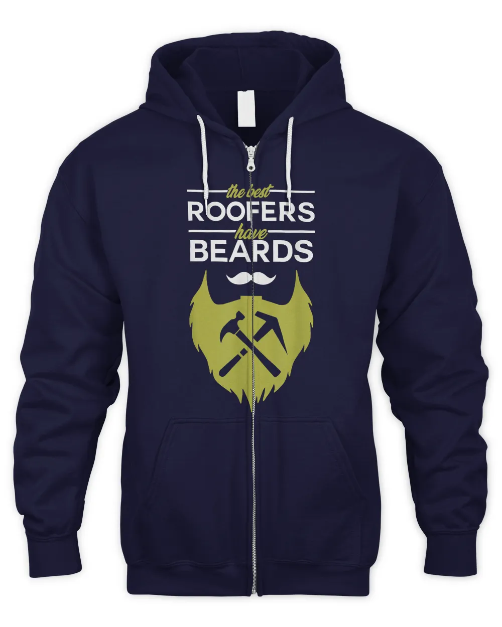 The best Roofers have beards - Funny Roofer T-Shirt