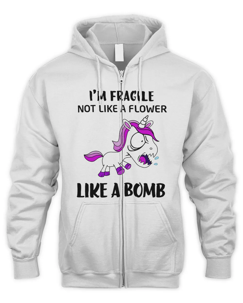 I'm fragile not like a flower