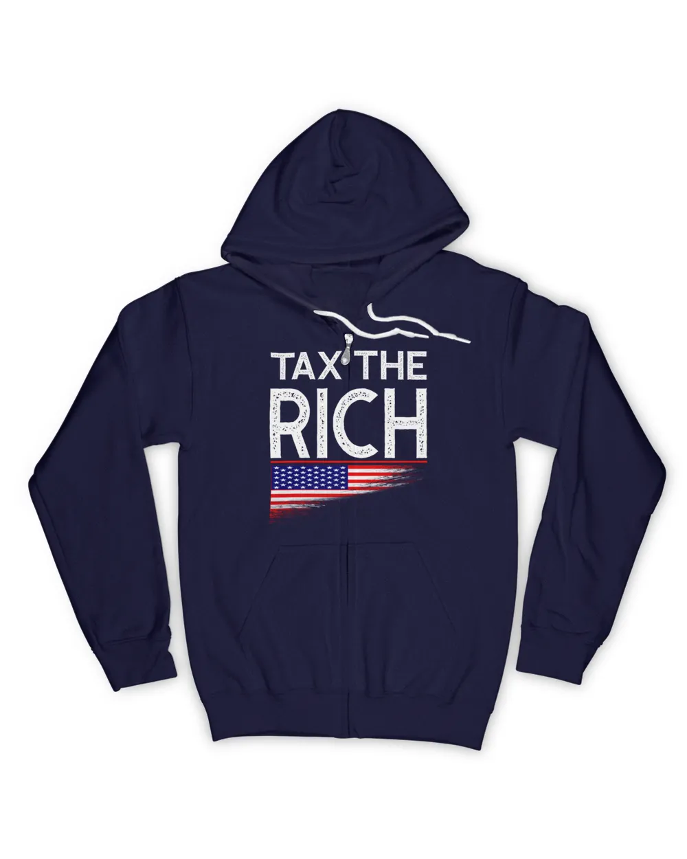 Tax The Rich Vintage American Flag Election Shirt