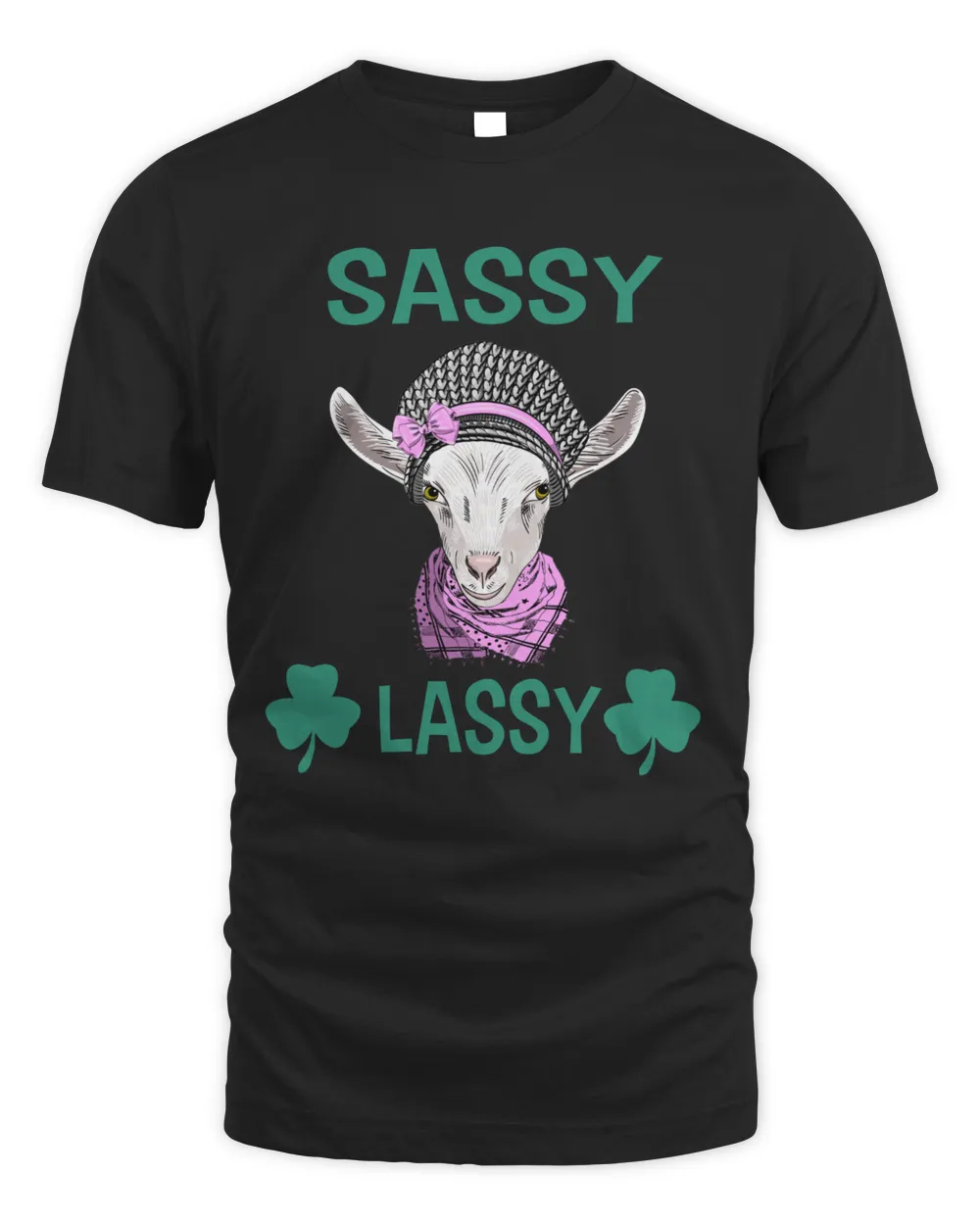 Goat Sassy Lassy Men's Standard T-Shirt black s