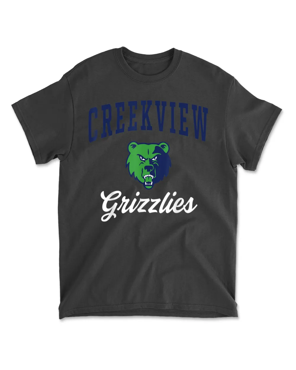 Creekview High School Grizzlies T Shirt C3 Men