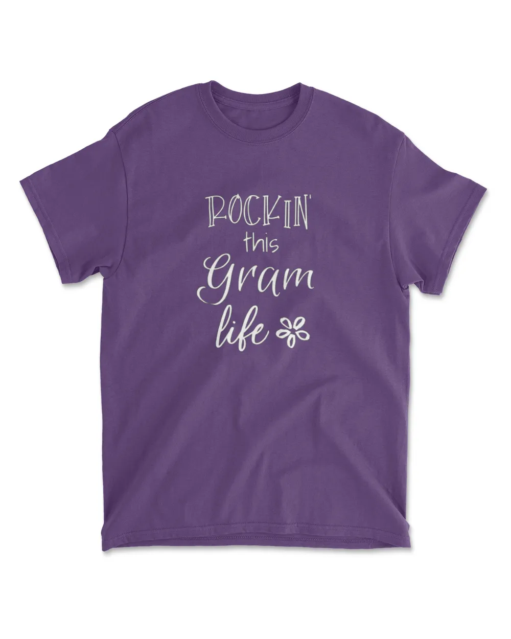 Rockin This Life Gram Tshirt Gift for Grandmother - Funny Gram Shirt Grandmother Birthday Mother's Day Gifts for Gram