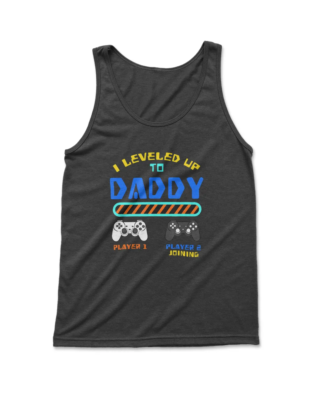 I Leveled Up To Daddy 2022 Funny Soon To Be Dad 2022 Premium T-Shirt