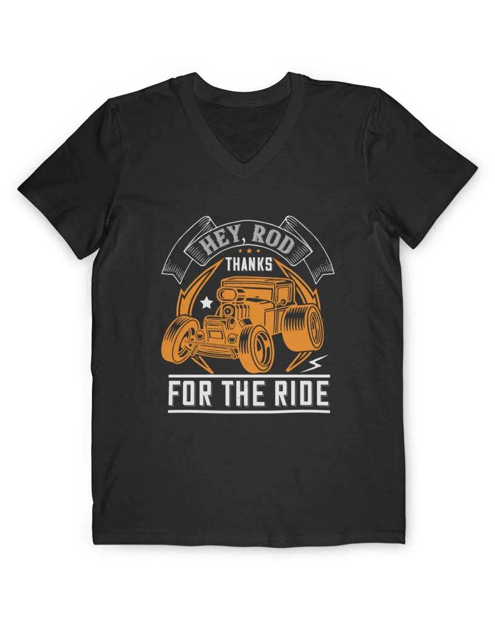 Hey Rod Thanks For The Ride Hot Rod T-Shirt