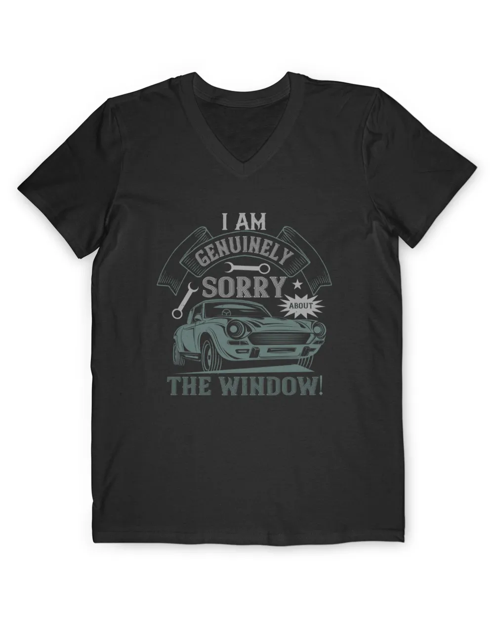 I Am Genuinely Sorry About The Window Hot Rod T-Shirt