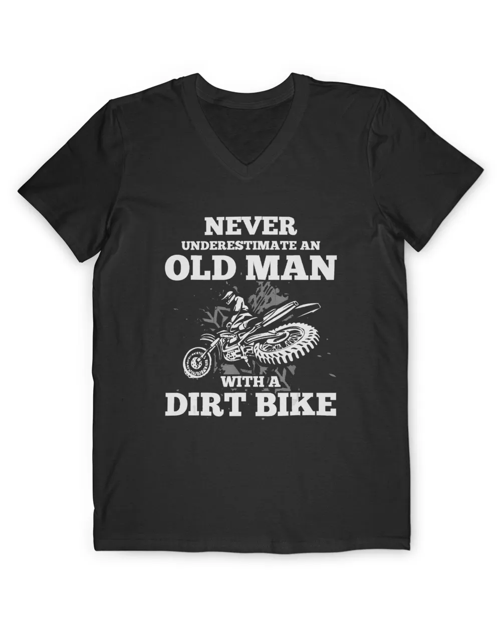 Never Underestimate An Old Man With A Dirt Bike