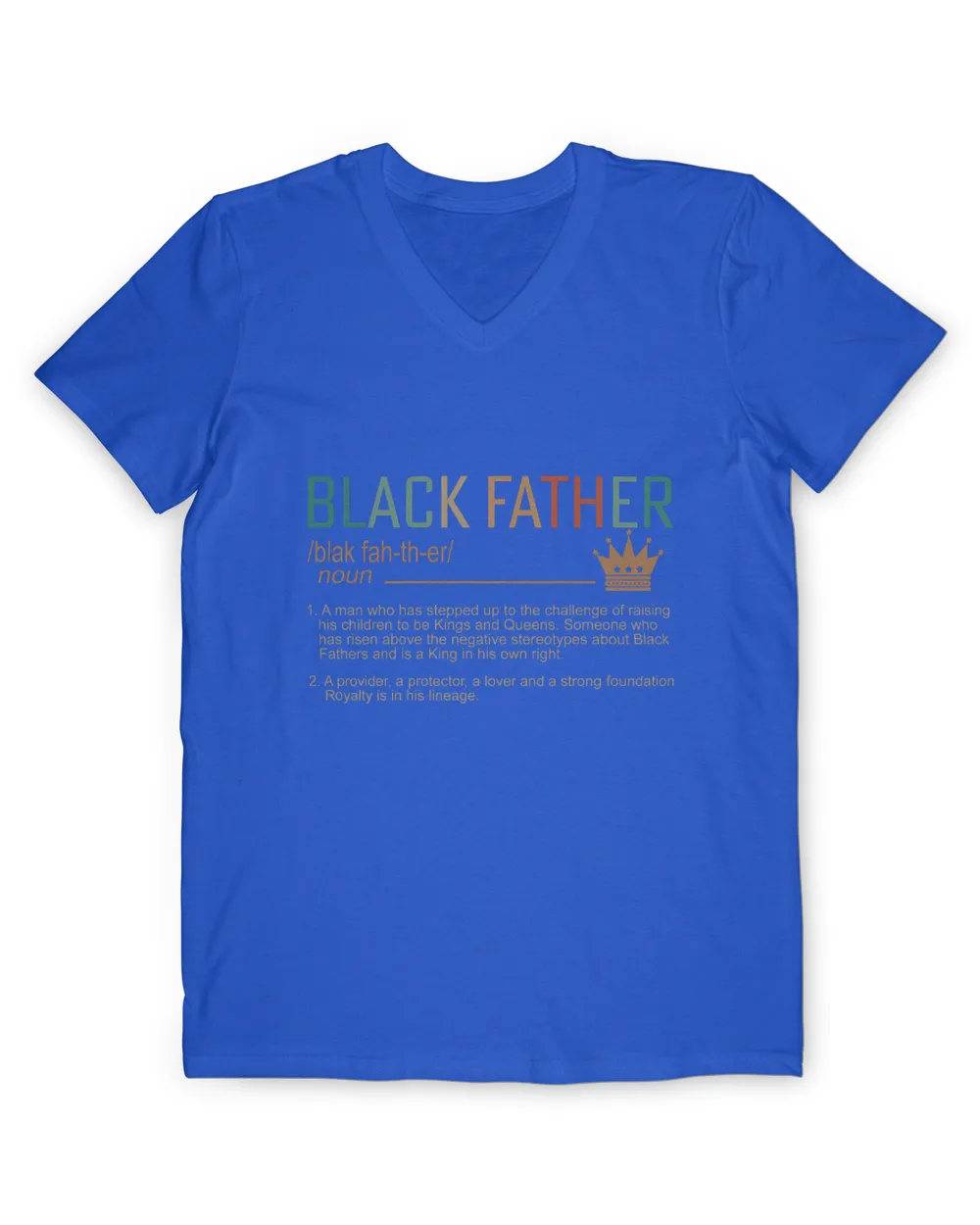 Black Father Definition Vintage