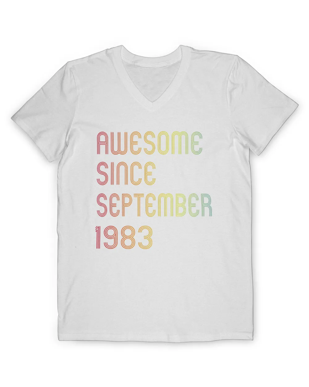 Awesome Since September 1983 38th Birthday Retro 38 Years Old