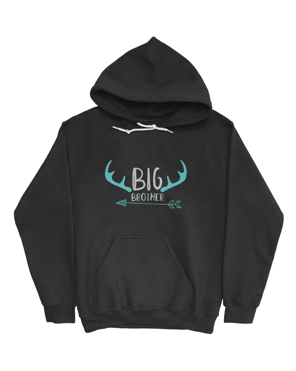 Big Brother Tribal Deer Antlers Family Son Kids Gift