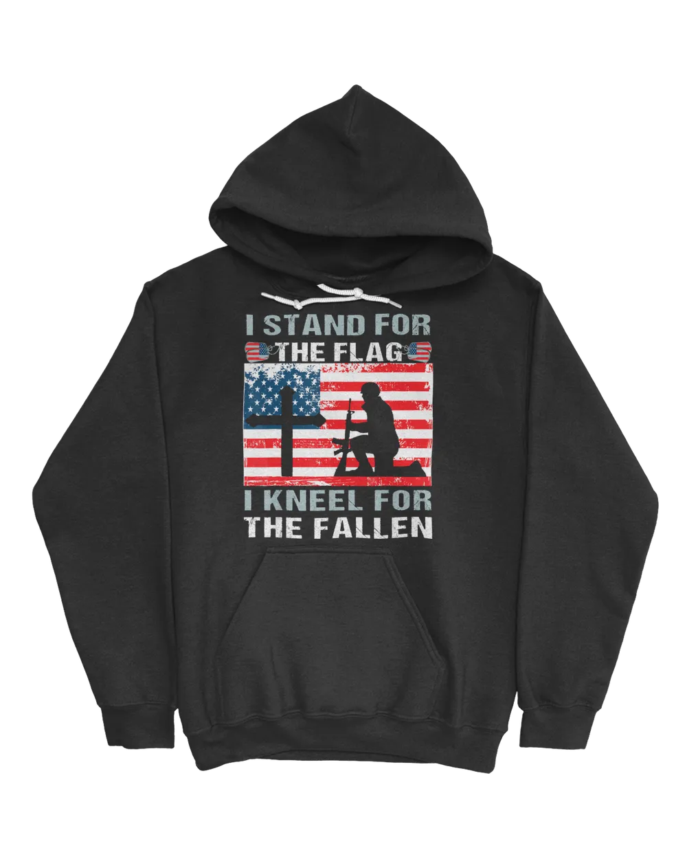 I Stand For The Flag Kneel For The Fallen T-Shirt
