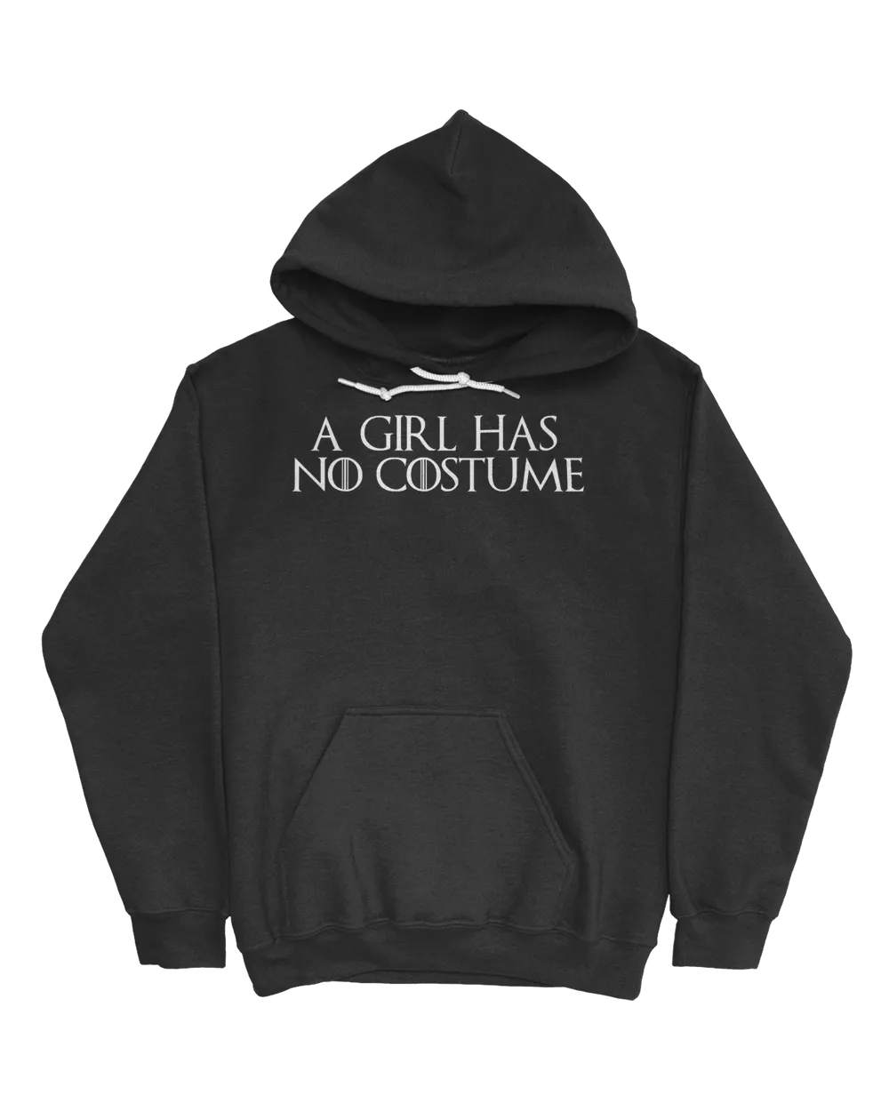 A Girl Has No Costume, A Girl Has No Name, Halloween Outfit T-Shirt Unisex Hoodie black s