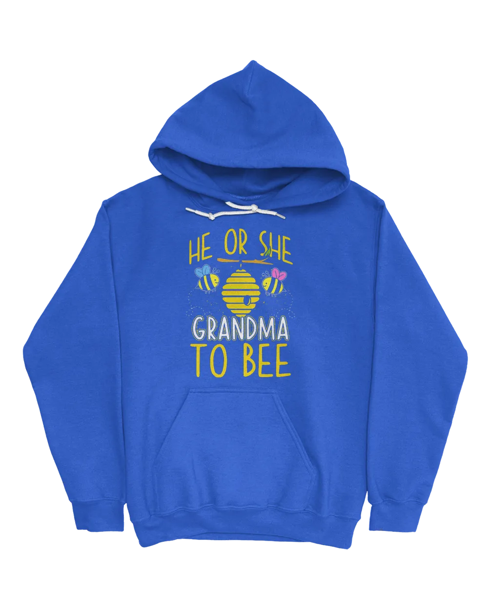 He Or She Grandma To Bee Gender Reveal Cute Family Matching T-Shirt