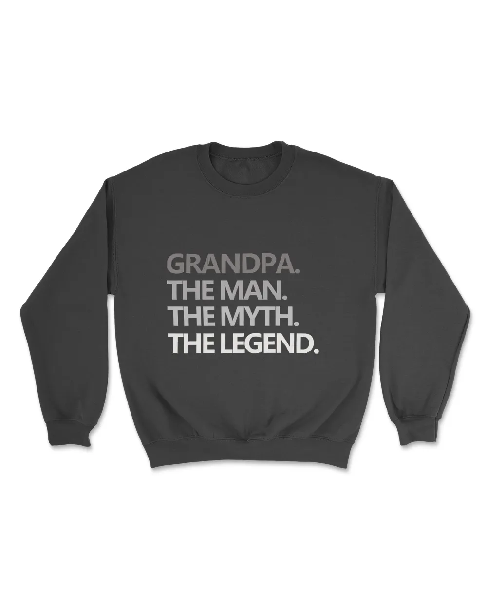 Mens Grandpa  Man  Myth  Legend Fars Day Men