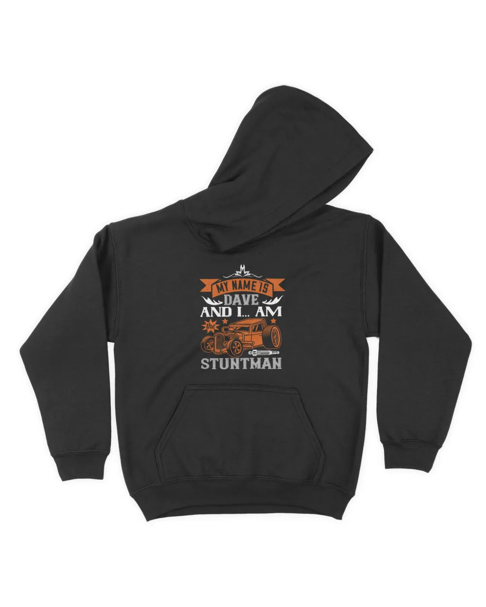 My Name Is Dave And I Am The Stuntman Hot Rod T-Shirt