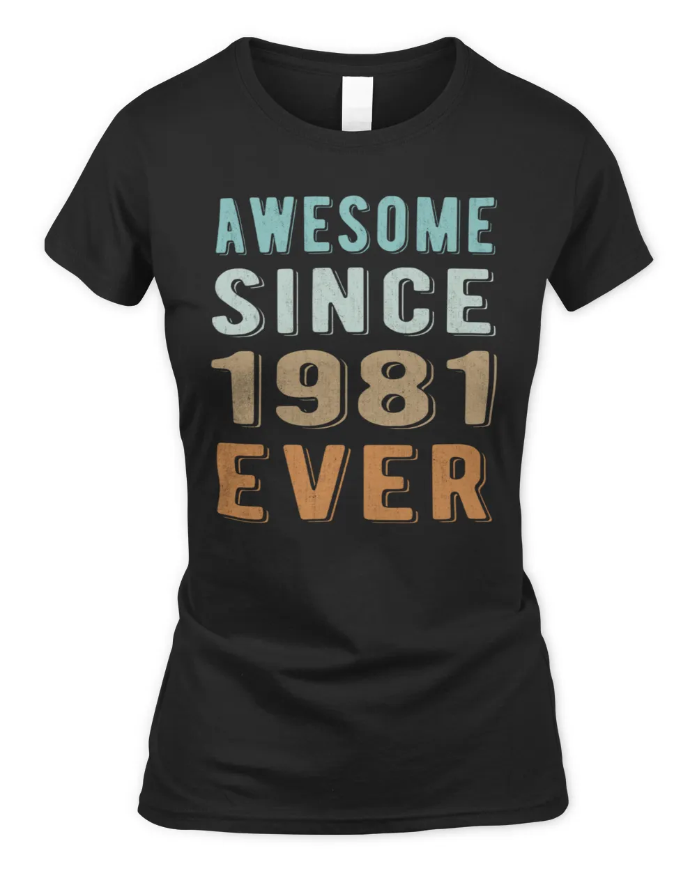 Awesome since 1981 ever Retro style 40th birthday gift