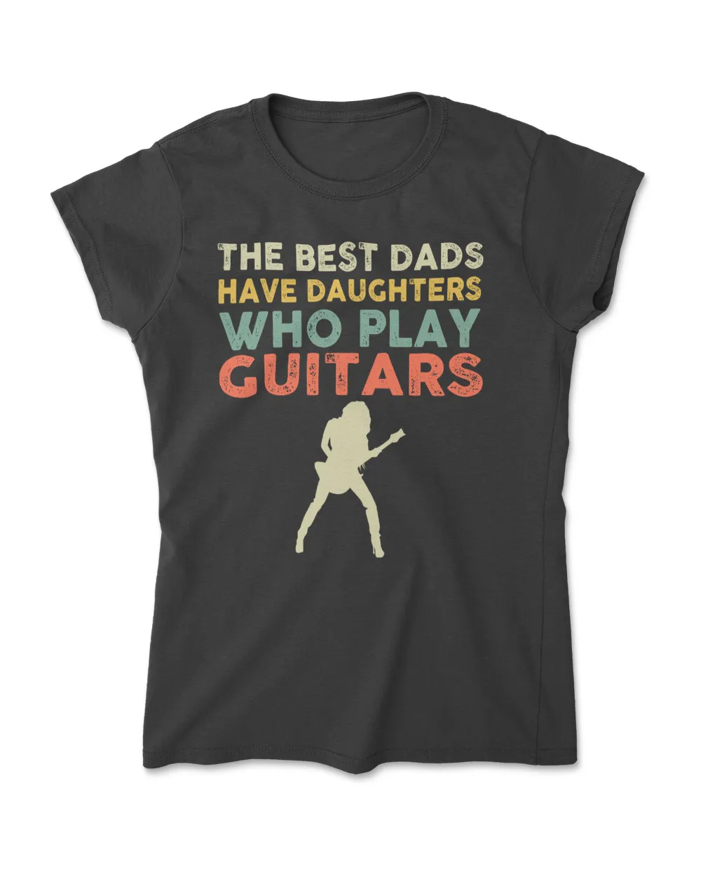 The Best Dads Have Daughters Who Play Guitars Vintage