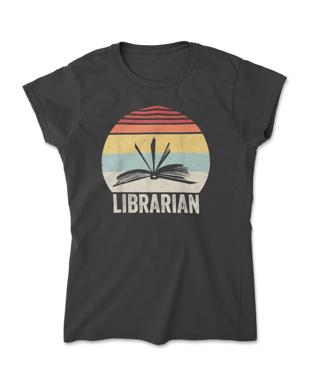 Vintage Retro Reading Book Librarian Book Lover Gift Funny T-Shirt