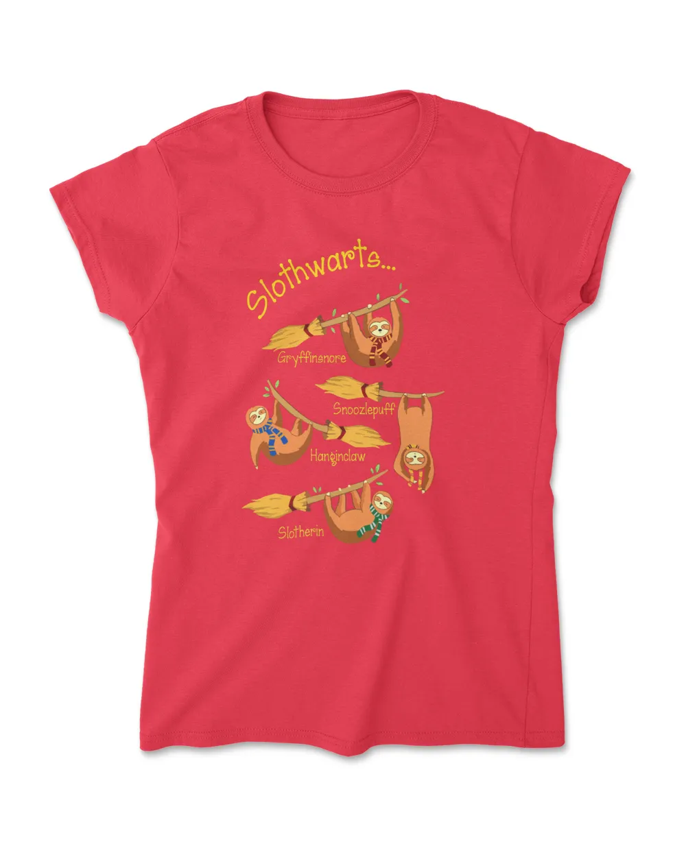 Funny Slothwarts Gryffinsnore Snoozlepuff Hangiclaw Slotherin