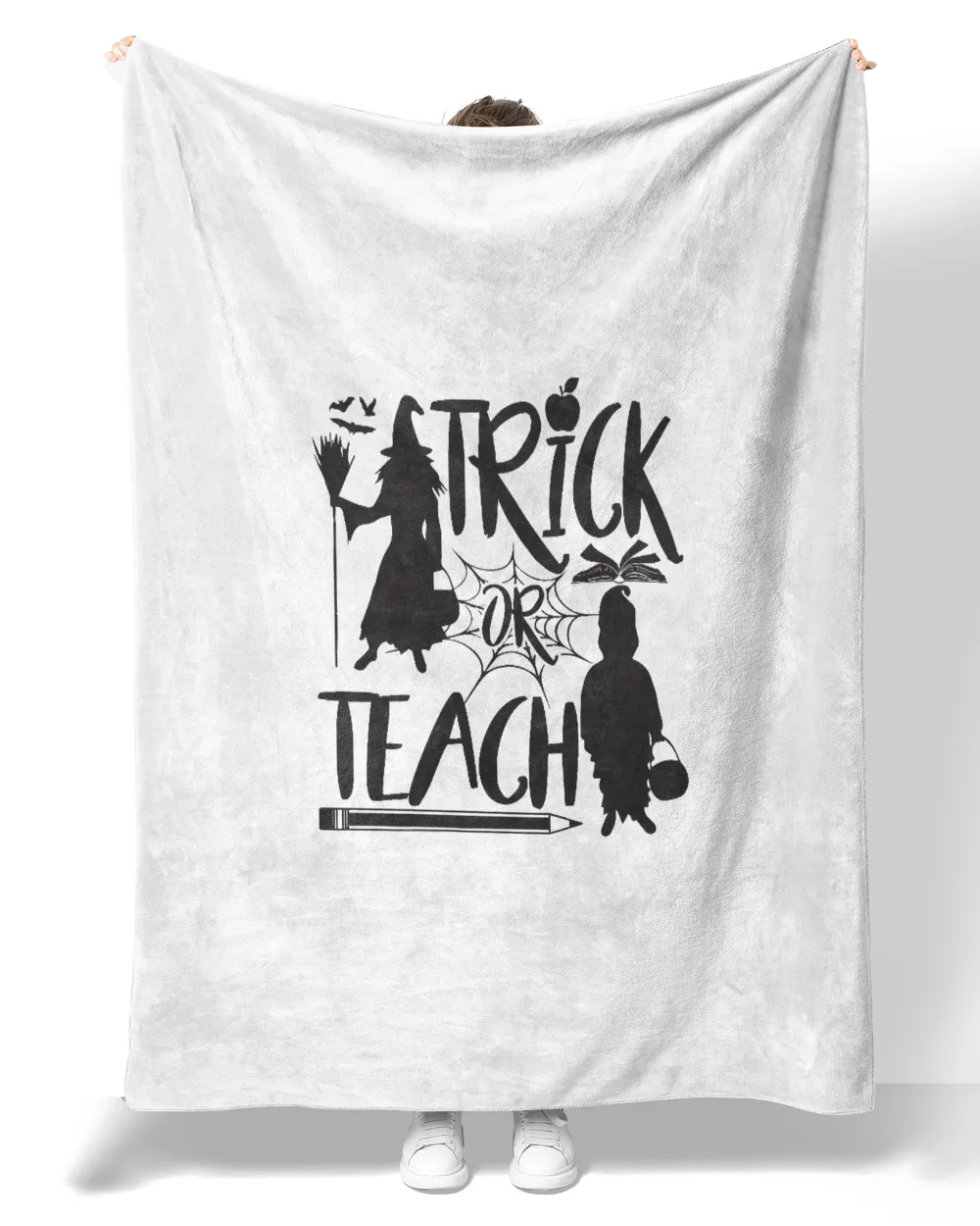 Trick Or Teach Funny Halloween Teacher Sarcasm Saying Women Shirt