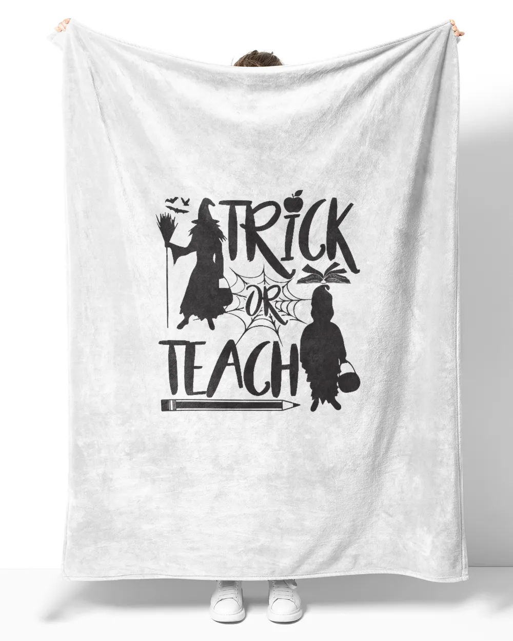 Trick Or Teach Funny Halloween Teacher Sarcasm Saying Women Shirt