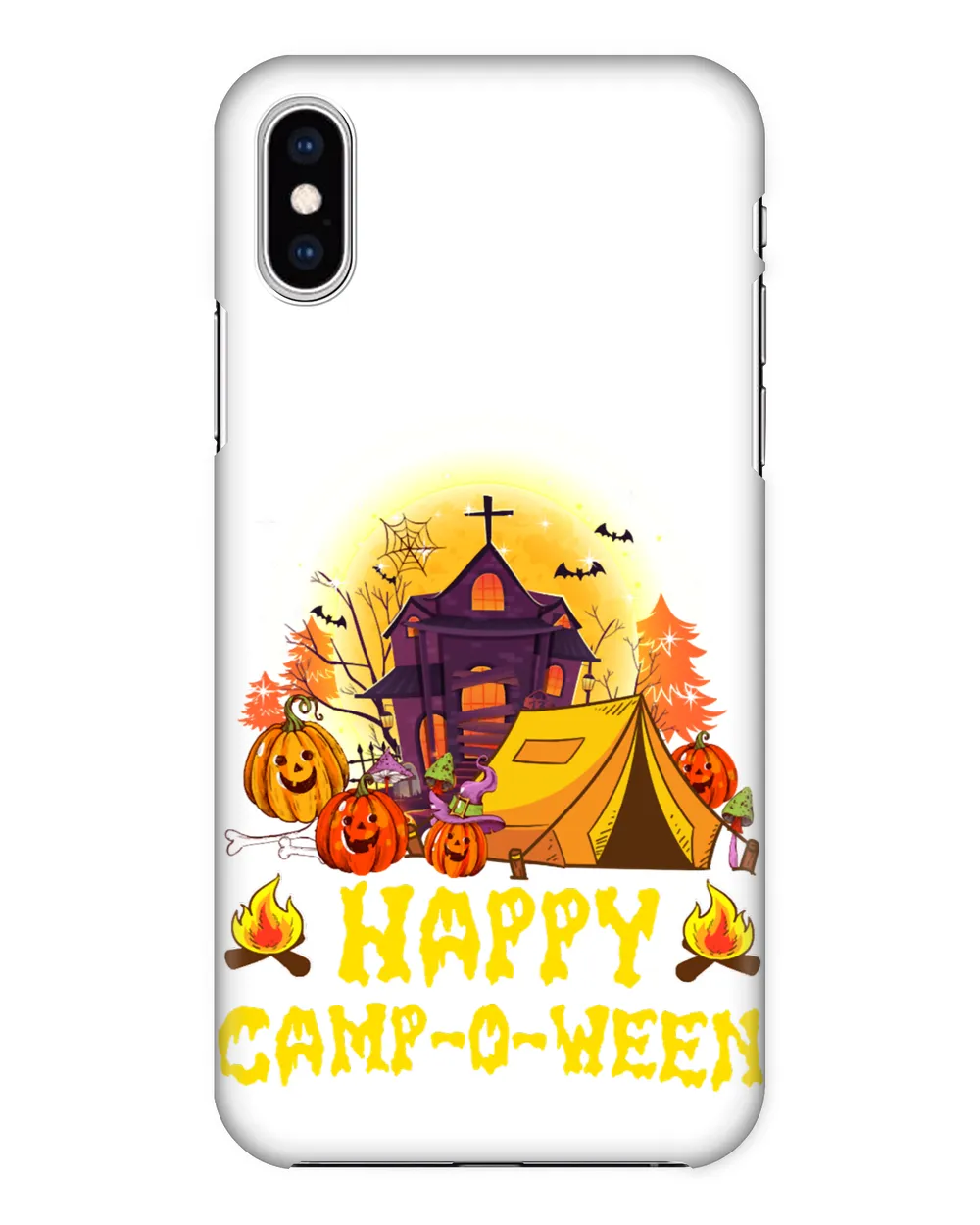 Camping HalloweenNight Happy CampoweenLovercamper