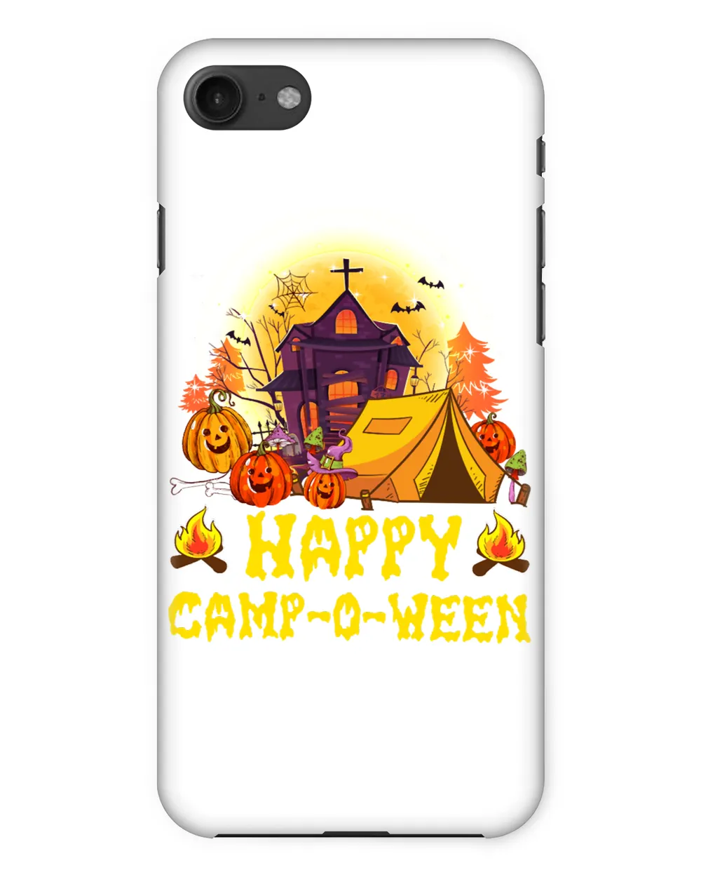 Camping HalloweenNight Happy CampoweenLovercamper