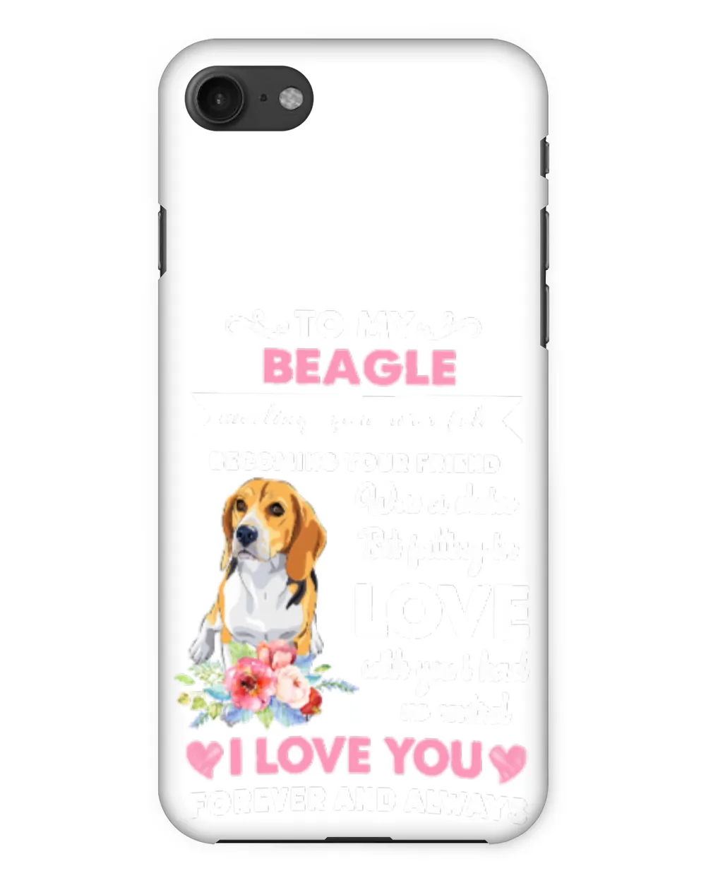 Dog To My Beagle I Love You 357 paws