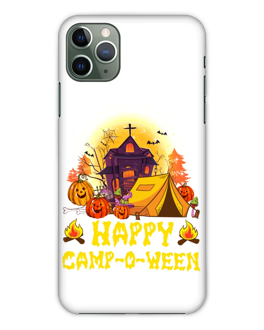 Camping HalloweenNight Happy CampoweenLovercamper
