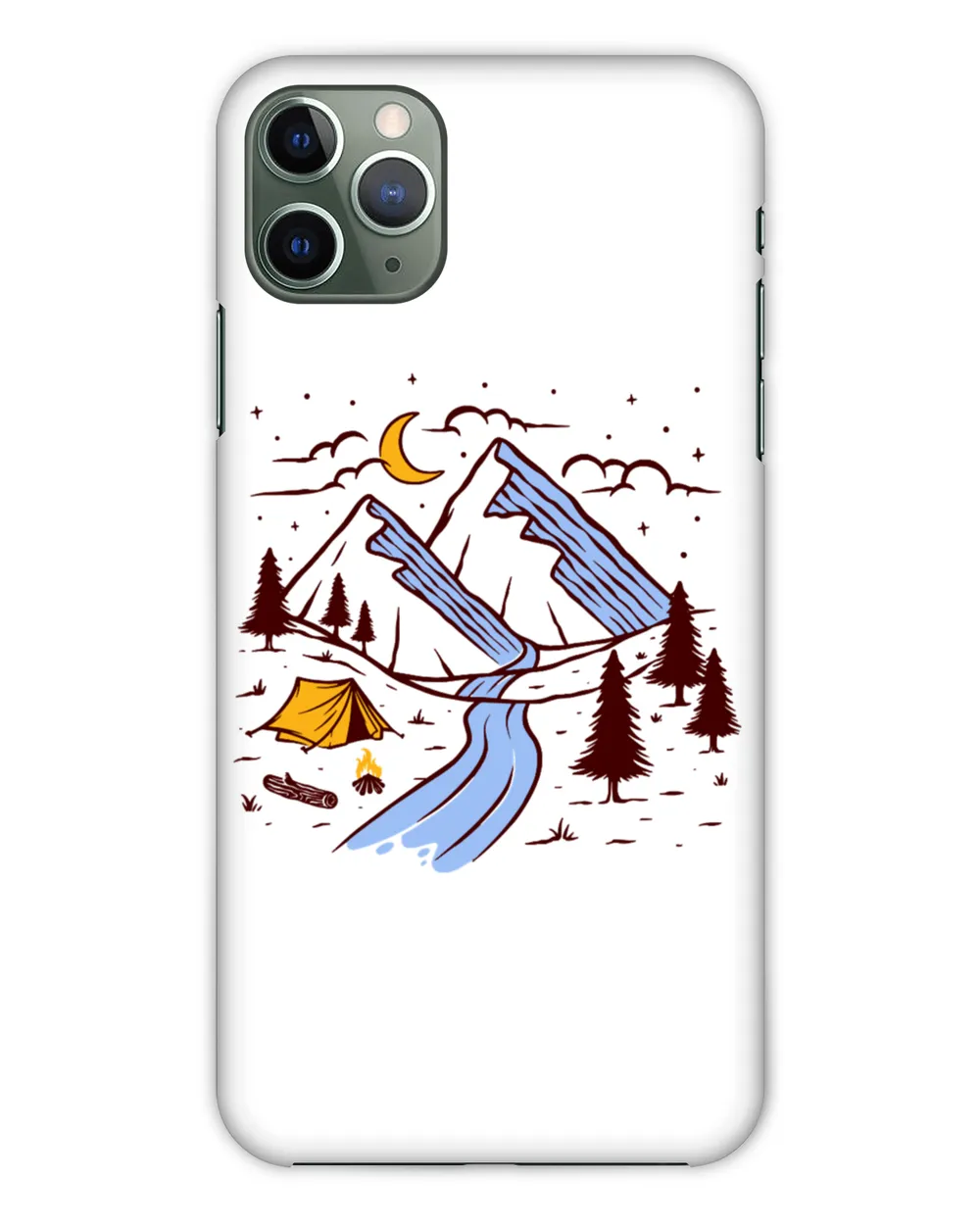 Campingon the mountaincamper