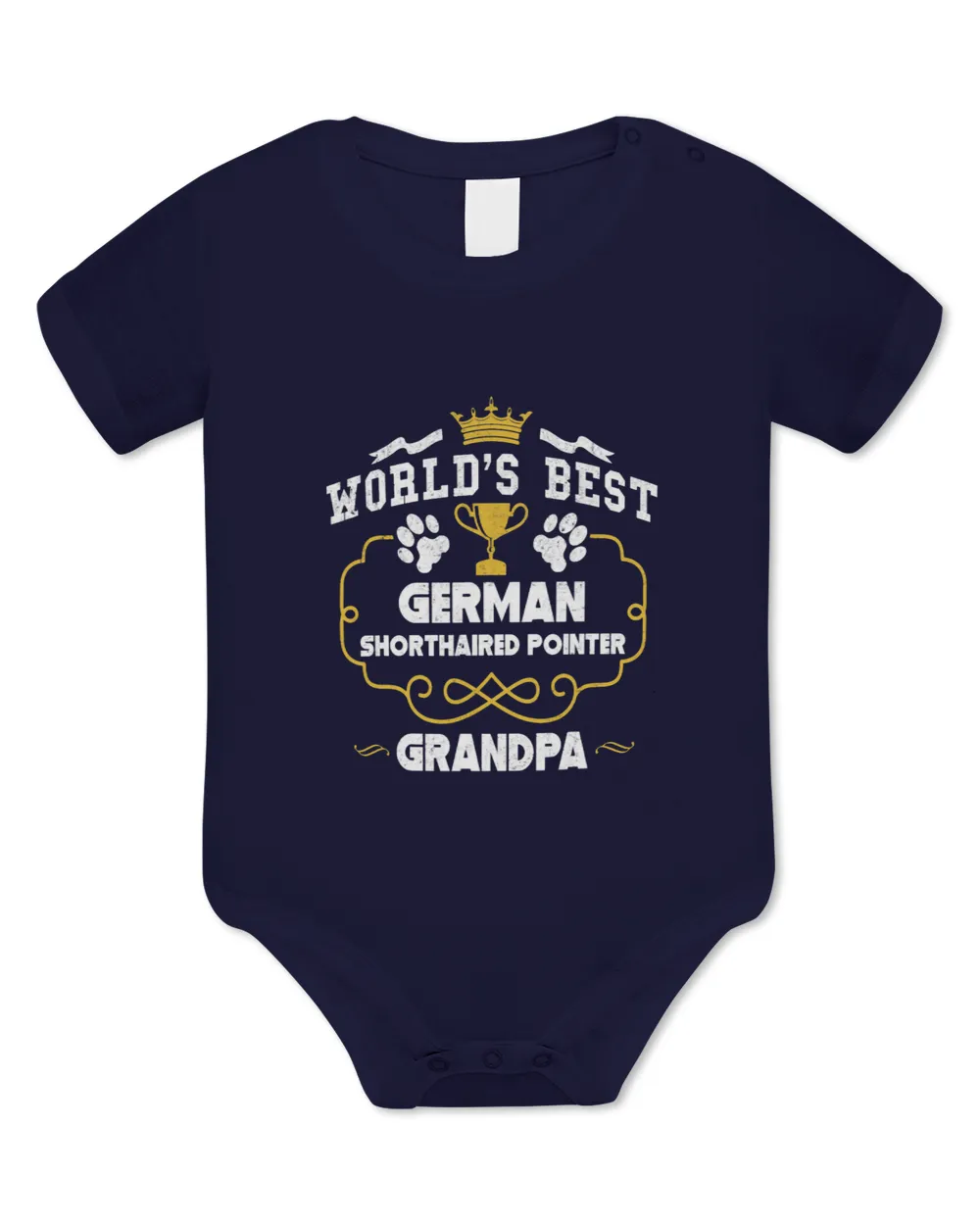 Mens Worlds Best German Shorthaired Pointer Grandpa
