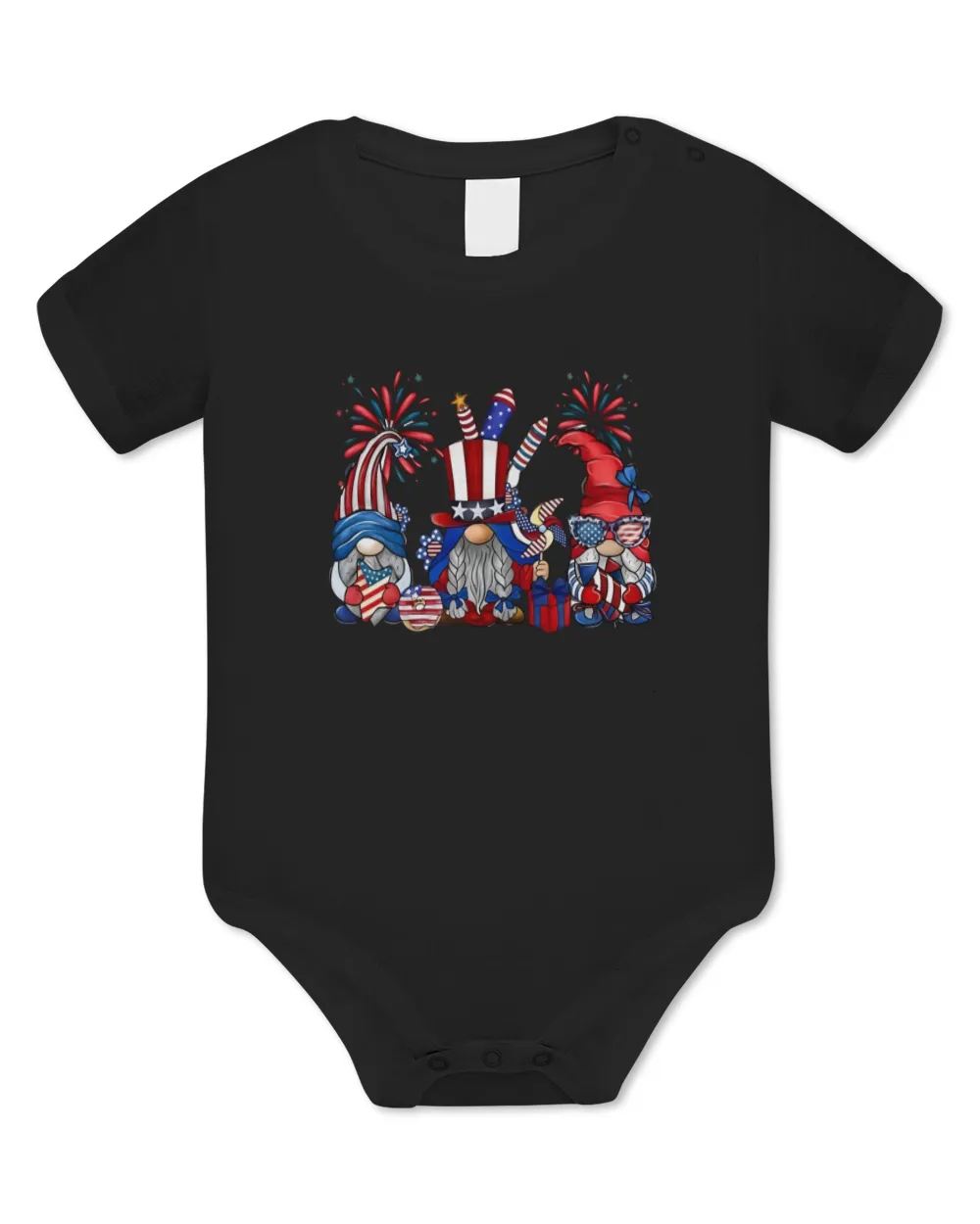 United States Independence Day Baby Bodysuit - EU black 3m